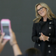 Angela Ahrendts at an event at the Apple retail location at Manhattan’s Union Square in 2016.